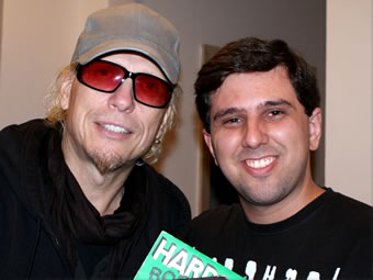 Michael Schenker e Clayton Franco - por Milton Purple (metalrevolution.net)