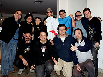 Fãs reunidos com Michael Schenker - por Milton Purple (metalrevolution.net)